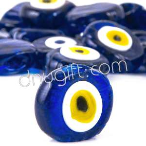 Steer Eye Turkish Dark Blue-Yellow Evil Eye