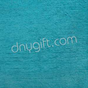 Flat Chenille Fabric In Turquois