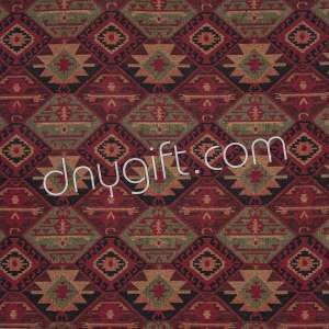 Claret Red-black Gobelin Fabric