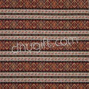 Goblen Kilim Desenli Bordo Kumaş