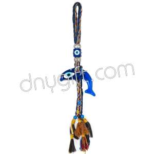 Thick Corded Big Dolphin Hanging Ornament