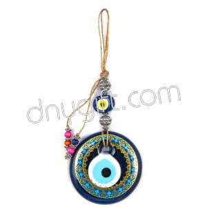 Colorful Steer  Eye Wall Hanging No 3