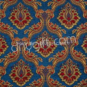 Blue Tulip Crown Fabric