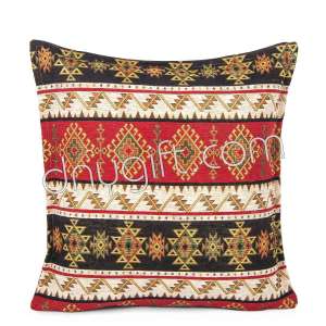 45x45 Kilim Cotton Fabric Turkish Cushion Cover