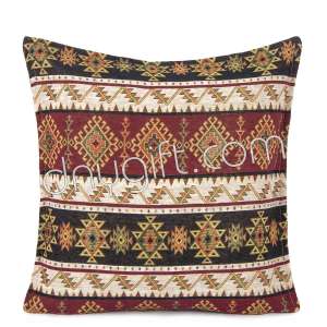 45x45 Kilim Cotton Fabric Turkish Cushion Cover