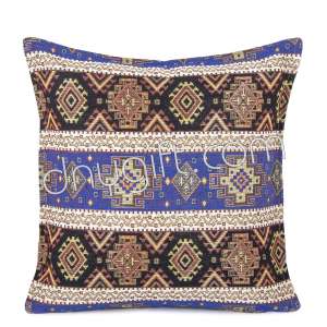 45x45 Kilim Cotton Fabric Turkish Cushion Cover