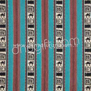 Coton Turquoise Turkish  Fabric 