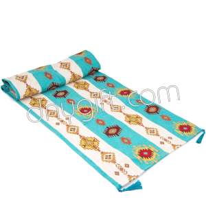 50X140 Turquois-Cream Runner