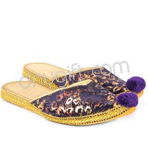 Traditional Turkish Slipper Purple