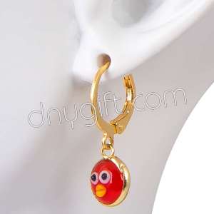 Colorful Golden Earrings