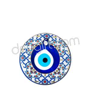 2 No Designed Evil Eye Amulet Bead