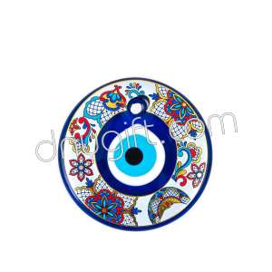 2 No Designed Evil Eye Amulet Bead