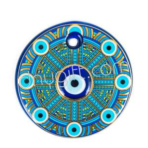 6 No Double Evil Eye Bead