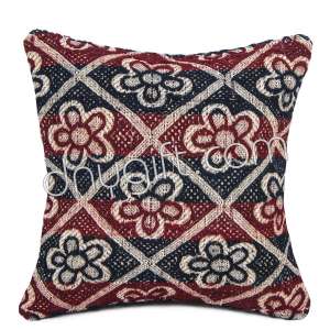 40x40 Hand Woven Old Kilim Cushion Cover