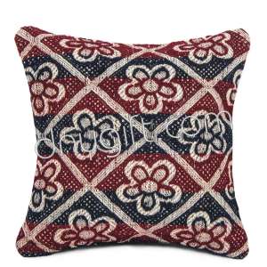 40x40 Hand Woven Old Kilim Cushion Cover