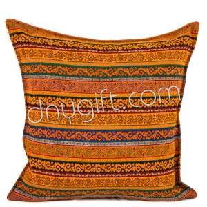 70x70 Cm Vintage Kilim Designed Turkish Antep Cushion Cover