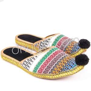Marash Traditional Sandal Striped Light Color