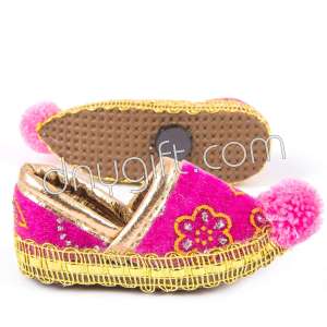 Traditional Turkish Sandal Fridge Magnet-Pink
