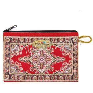 Turkish Carpet Patterned Woven Wallet