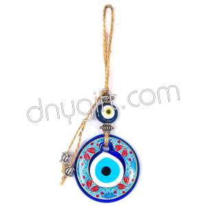 Turkish Patterned Evil Eye Wall Hanging Ornament No 2