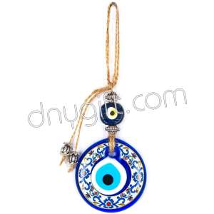 Turkish Patterned Evil Eye Wall Hanging Ornament No 2