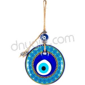 Turkish Patterned Evil Eye Wall Hanging Ornament No 6