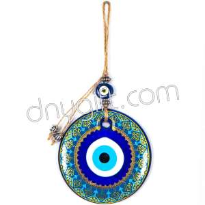 Turkish Patterned Evil Eye Wall Hanging Ornament No 6