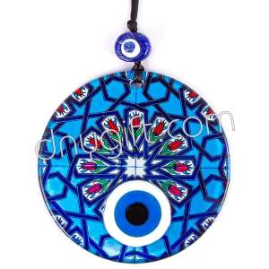 12 Cm Turkish Glass Evil Eye Ornament12 Cm Turkish Glass Evil Eye Ornament