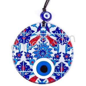 12 Cm Turkish Glass Evil Eye Ornament12 Cm Turkish Glass Evil Eye Ornament