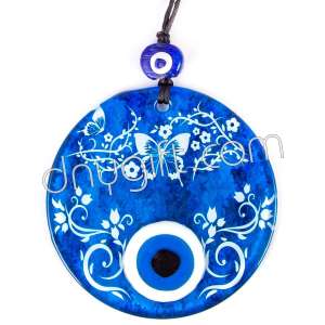 12 Cm Turkish Glass Evil Eye Ornament12 Cm Turkish Glass Evil Eye Ornament