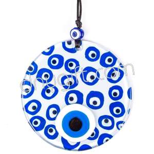 12 Cm Turkish Glass Evil Eye Ornament12 Cm Turkish Glass Evil Eye Ornament