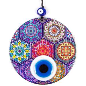 16 Cm Turkish Glass Evil Eye Ornament