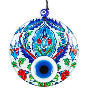 16 Cm Turkish Glass Evil Eye Ornament