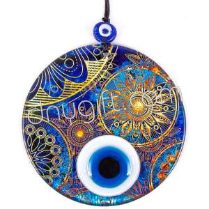 16 Cm Turkish Glass Evil Eye Ornament