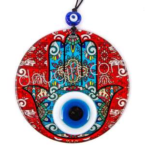 16 Cm Turkish Glass Evil Eye Ornament