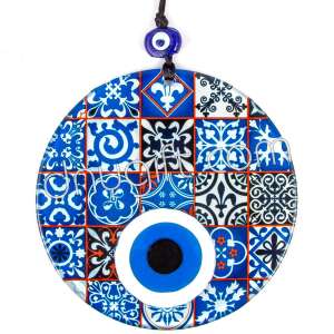 16 Cm Turkish Glass Evil Eye Ornament