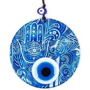 16 Cm Turkish Glass Evil Eye Ornament