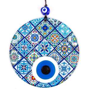 16 Cm Turkish Glass Evil Eye Ornament