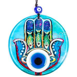 16 Cm Turkish Glass Evil Eye Ornament