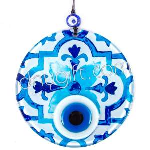 16 Cm Turkish Glass Evil Eye Ornament