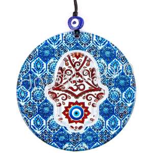 16 Cm Turkish Glass Evil Eye Ornament