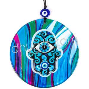 16 Cm Turkish Glass Evil Eye Ornament