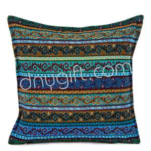 45X45 Cm Vintage Kilim Designed Turkish Antep Cushion Cover