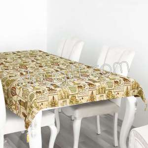 140X200 Kilim Design Gobelin Tablecloth 