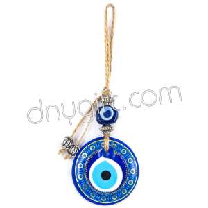 Turkish Patterned Cagdas Design Evil Eye Wall Hanging Ornament No 2