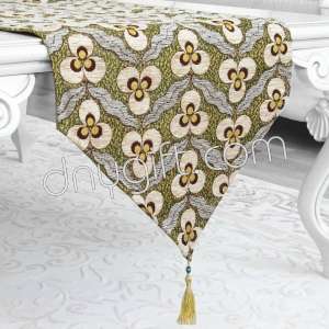 40x180 Turkish Patterned Cream Color Runner