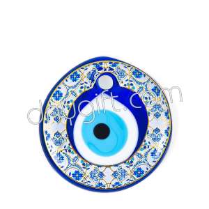 Turkish Patterned Cagdas Model Evil Eye Wall Hanging Ornament No 2