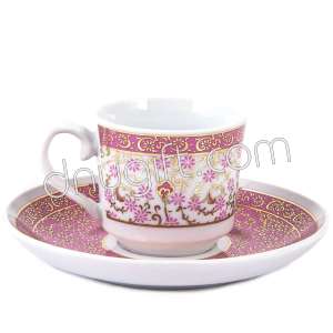 Turkish Gold Plated Cup Tk Set Of 6