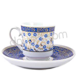 Turkish Gold Plated Cup Tk Set Of 6