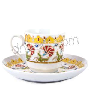 Turkish Gold Plated Cup Tk Set Of 6